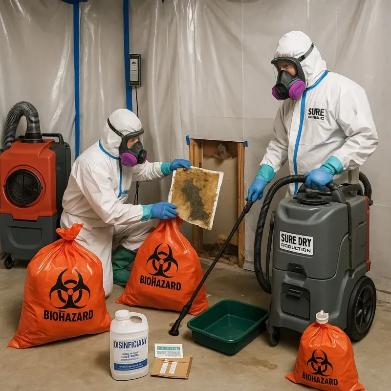 Contaminated Water Handling Protocols process in Midway, PA