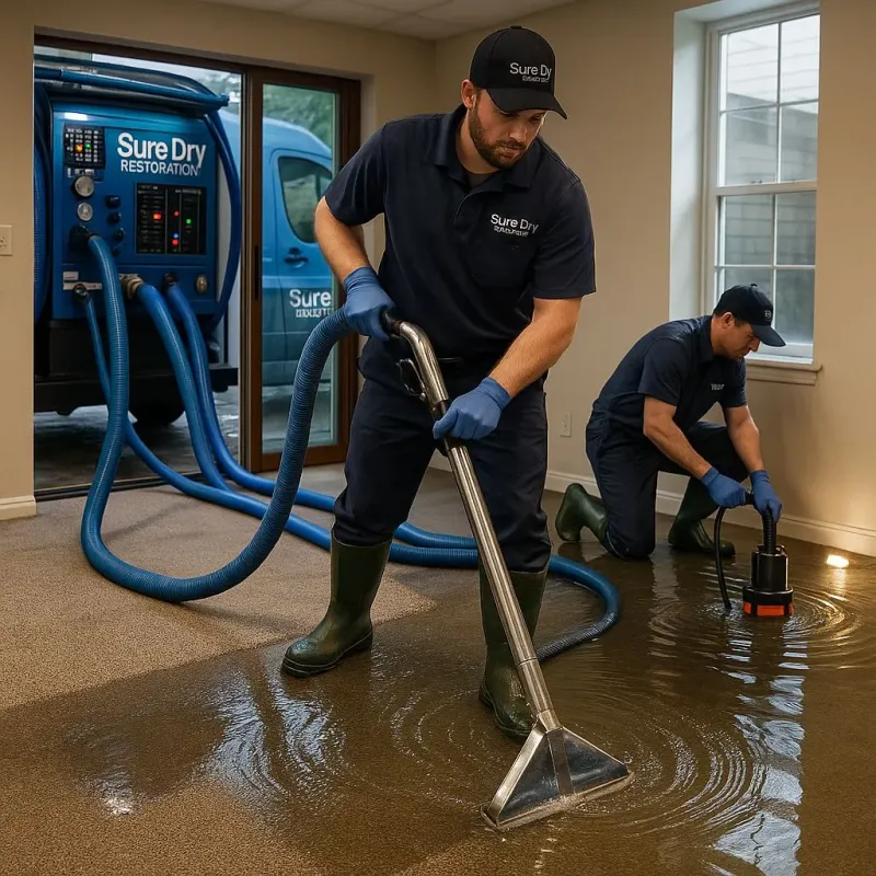 Water Extraction and Removal process in Midway, PA